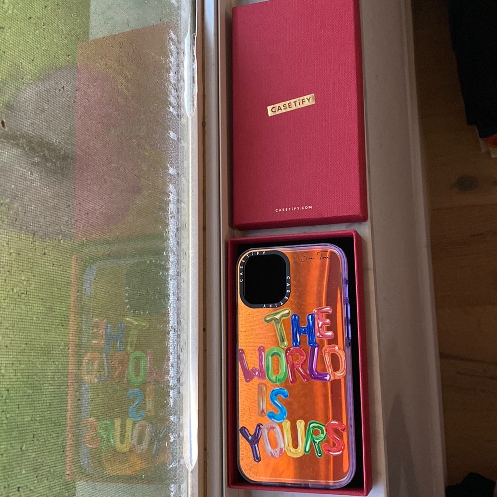 Casetify iphone12 max heavy impact phone case